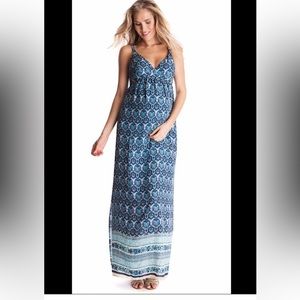 Seraphine maternity maxi dress